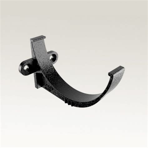 metal half round gutter brackets|half round gutter pricing.